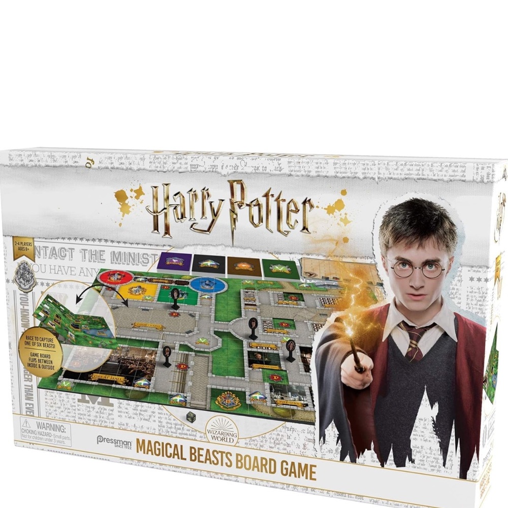 NEW Harry Potter board game Magical Beasts Board Game fun family time Game